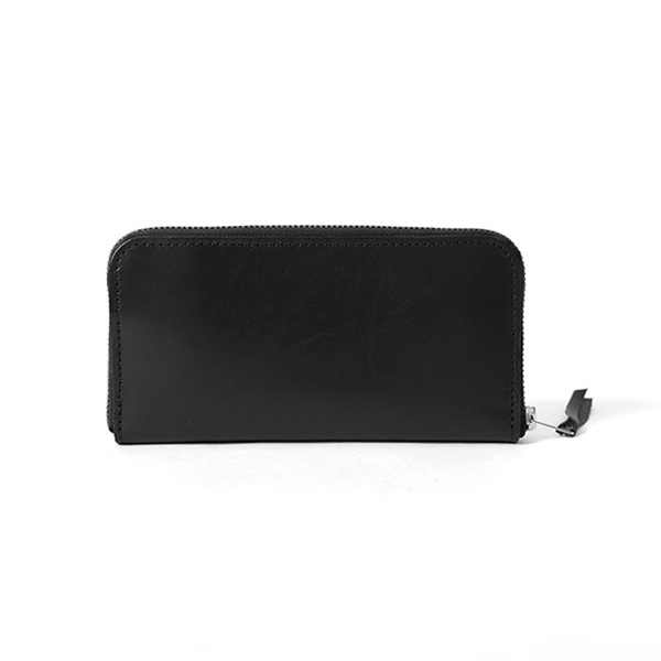 HTC BLACK エイチティーシーブラック スタッズ ラウンドファスナー