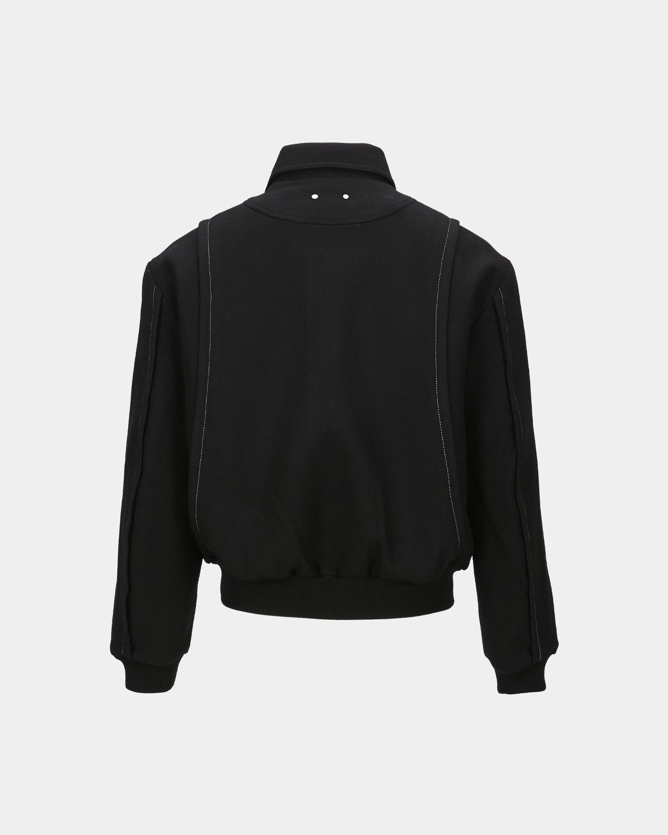 LEMMANS WOOL BLOUSON JACKET awa553m(BLACK) – Andersson Bell