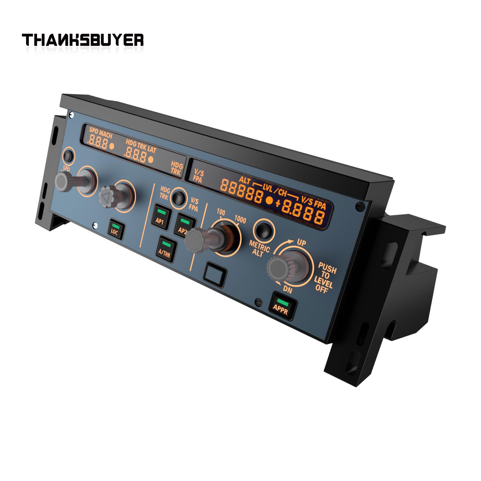WINWING A320 FCU/EFIS-L/R フライト コントロール ユニット パネル X