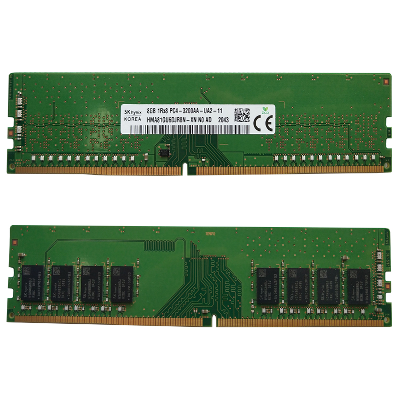 SK ハイニックス DDR4 8GB 16GB 3200MHz RAM 1Rx8 PC4 - 3200AA