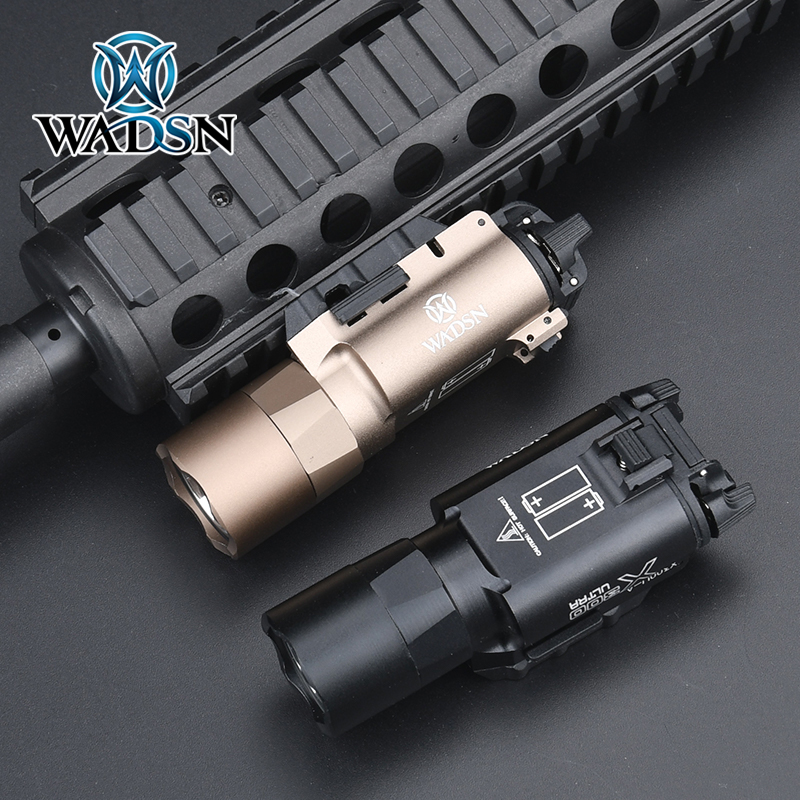 ピカティニーレール用Wadsn戦術懐中電灯,x300u,x300,ultra surefire