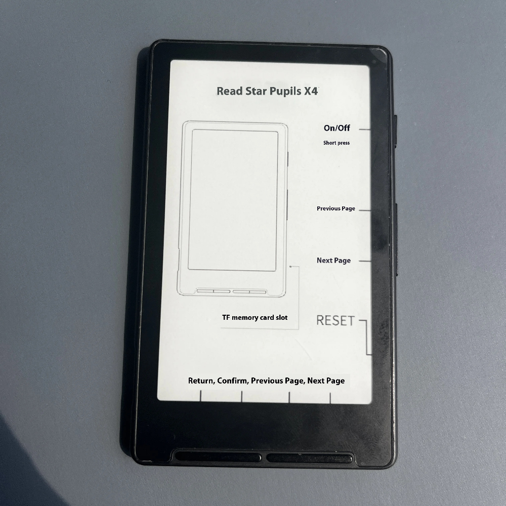 XTEINK X4 磁気ポータブル電子ペーパー 4.3 インチ小型画面超薄型 77