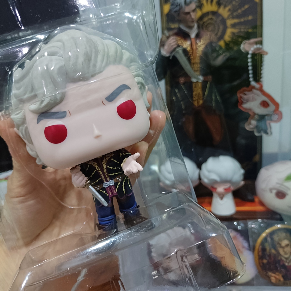 Game Baldur's Gate 3 Figure Astarion #1017 Figures Funko Pop Vinyl