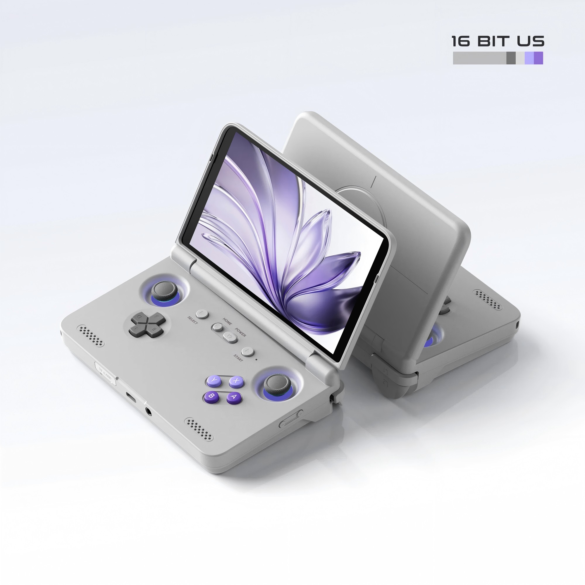 Retroid Pocket Flip2 ハンドヘルド ゲーム コンソール 5.5 インチ