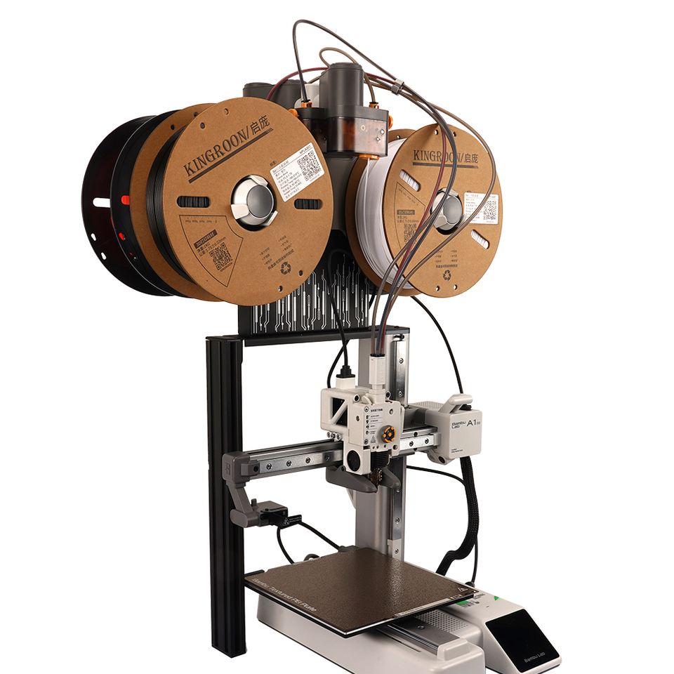 Bamboo lab a1 mini用フィラメントホルダーキット,サムスサポート付き