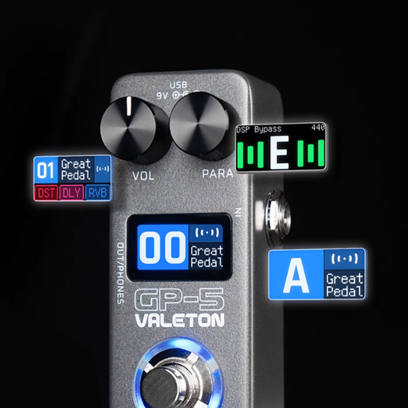 Valeton Gp-5 Electric Guitar Integrated Effect Device Processor