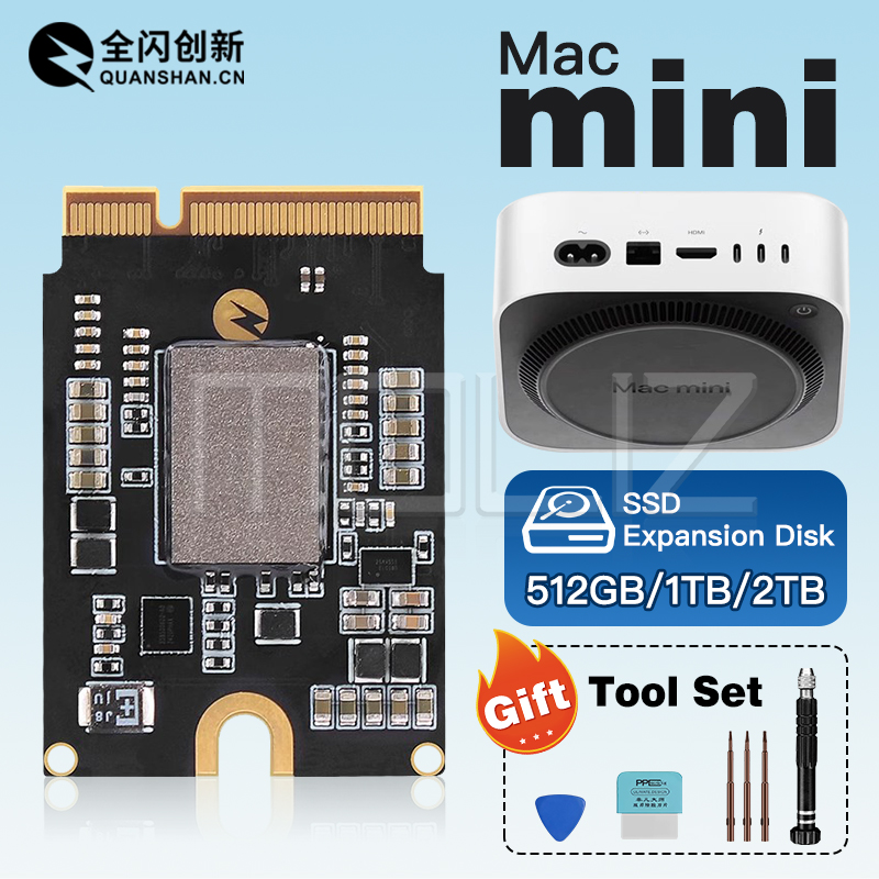 MAC Mini M4 SSD Solid State Drive Kit Compatible Storage Hard Disk