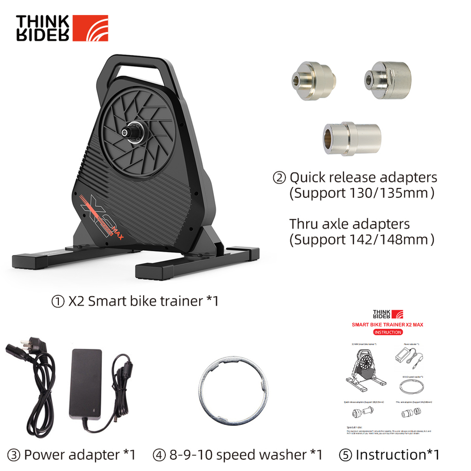Thinkrider X2Max スマート バイク トレーナー MTB ロード自転車内蔵