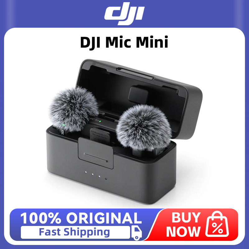 DJI MIC Mini Small, Ultralight, Discreet 48-Hour Operation w/ Case
