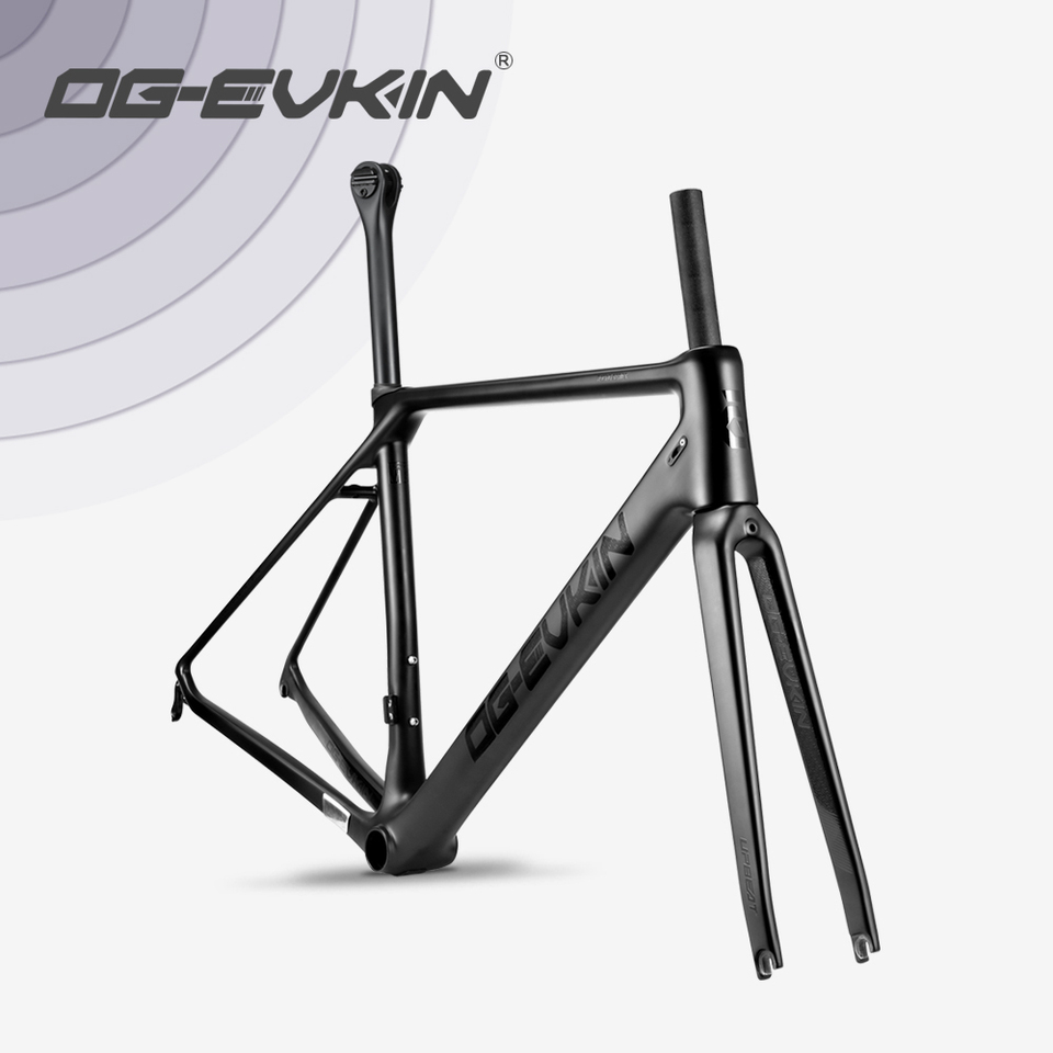 OG-EVKIN CF-025-V Carbon Road Frame Rim V-Brake Bicycle Frame