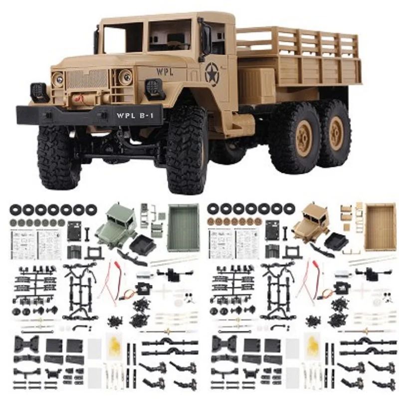 WPL B16 B-16 1:16 RC トラック WPL RC クローラー車 6WD 2.4 グラム