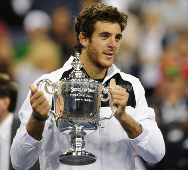 デルポトロ フェデラーを下し初優勝、全米オープンテニス 写真30枚