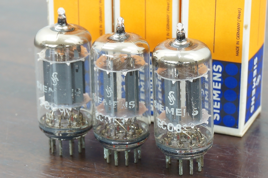 SIEMENS ECC83 12AX7 シーメンス NOS管3本セット @27816 / 中古