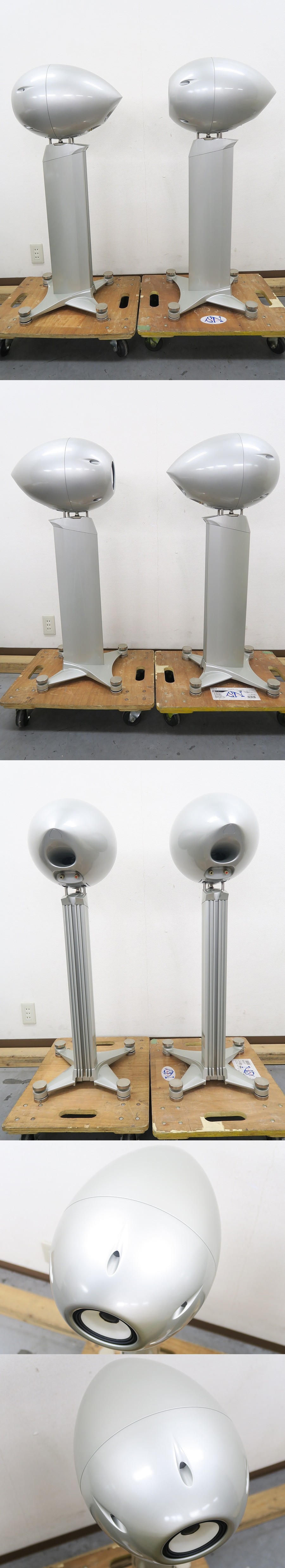 ECLIPSE TD712zmk2 (スタンド付) スピーカー ペア 元箱付 @40409