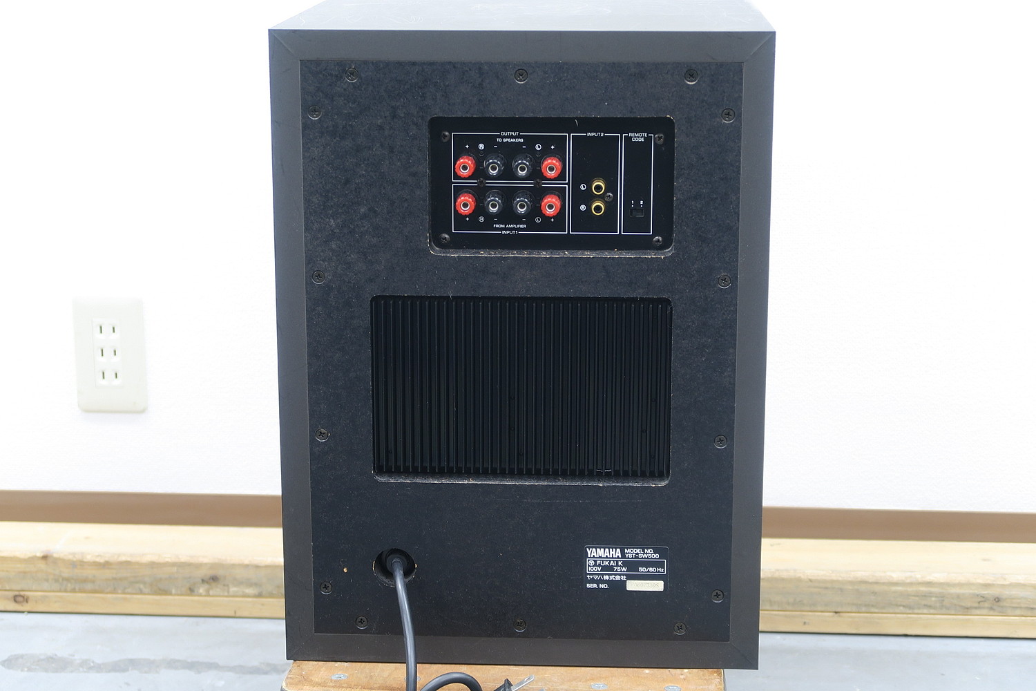 ヤマハ YAMAHA YST-SW500 サブウーファー @49397 / 中古オーディオ買取