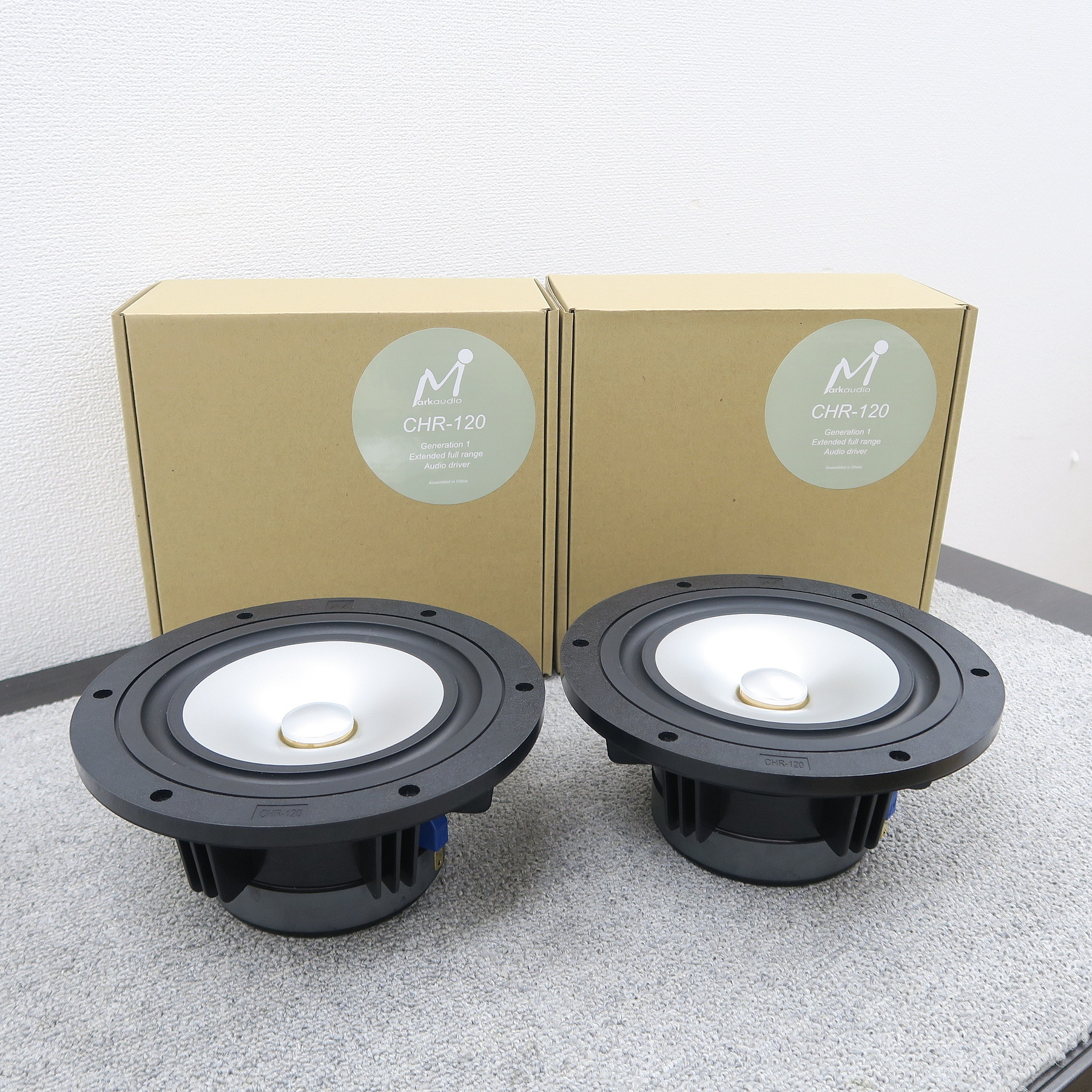 Aランク】マークオーディオ MarkAudio CHR120 スピーカーユニットペア
