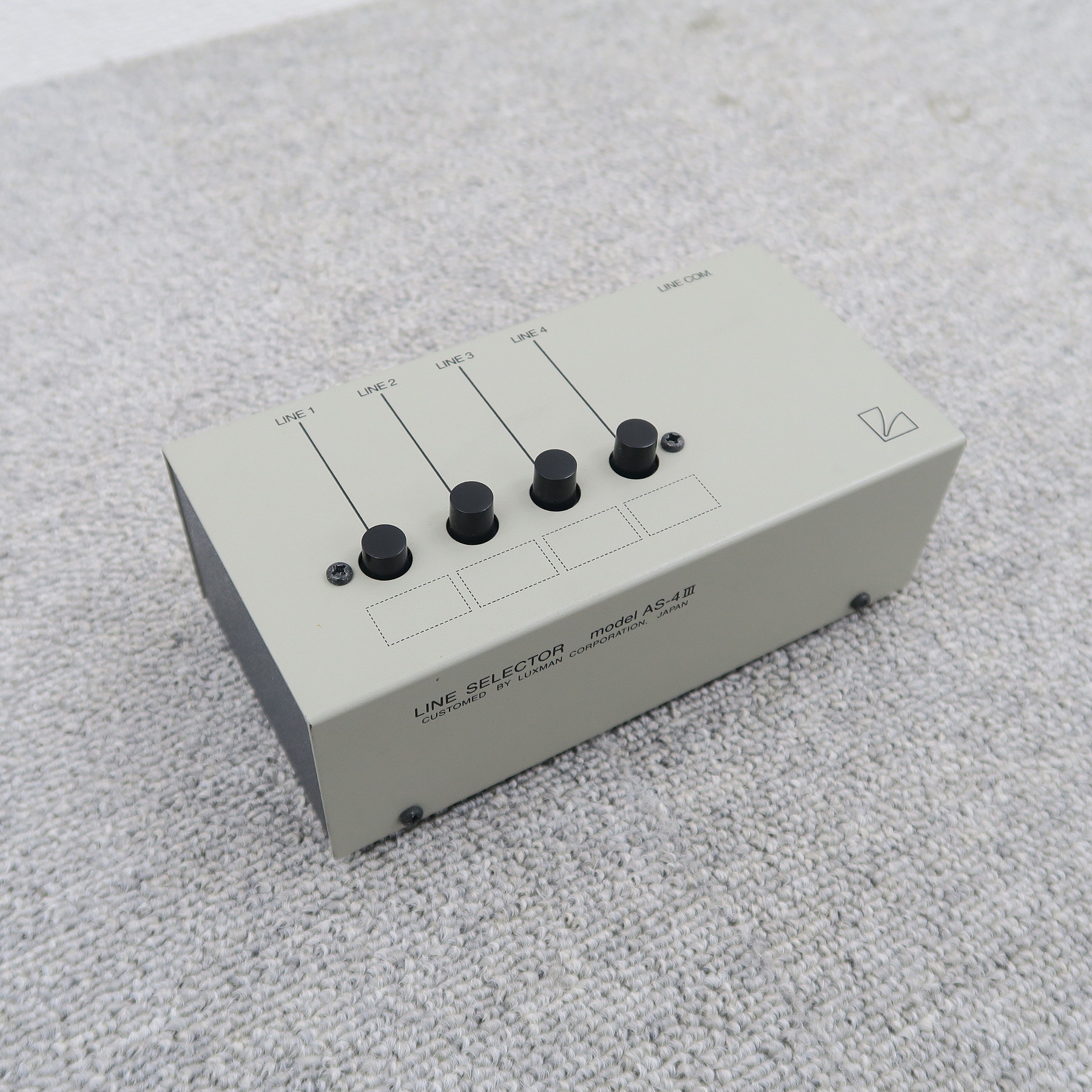 Aランク】LUXMAN AS-4III セレクター ラックスマン @56248 / 中古