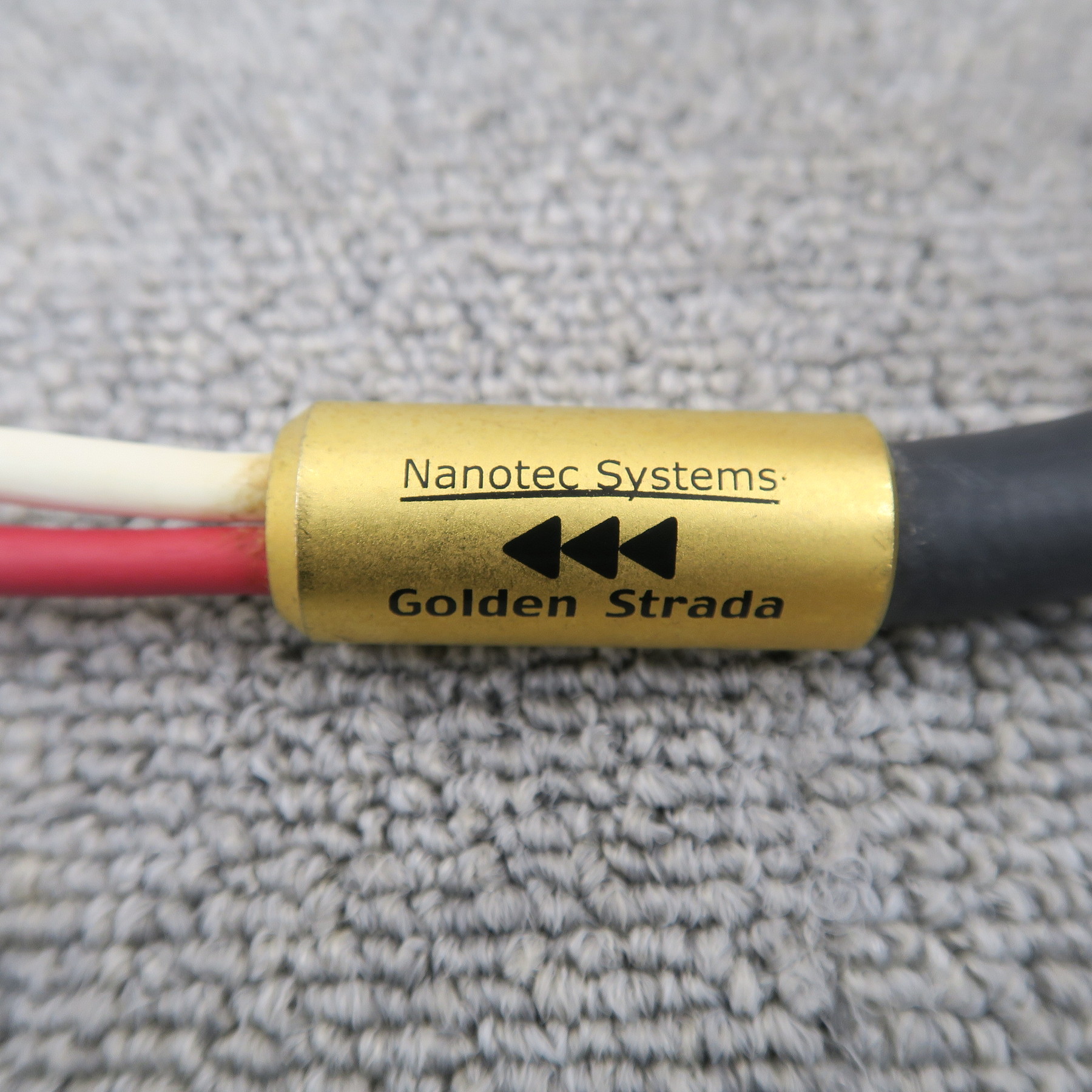 Bランク】Nanotec Systems Golden Strada 2.0m スピーカーケーブル