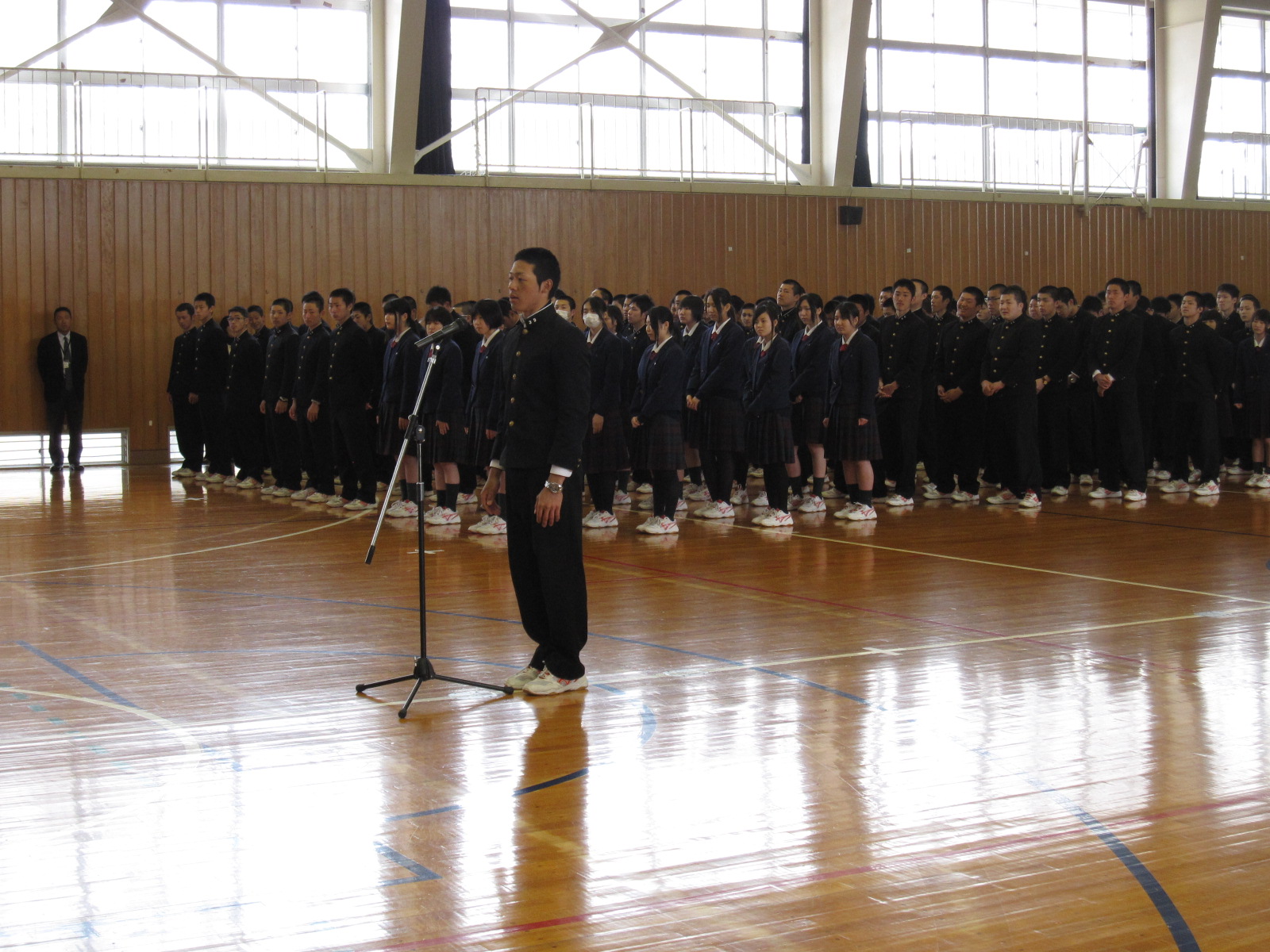 対面式・学校紹介 | 秋田市立秋田商業高等学校