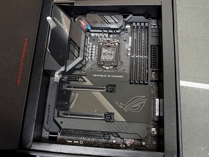 Z390搭載のゲーム向けマザー「ROG MAXIMUS XI CODE」が発売、ASUS製