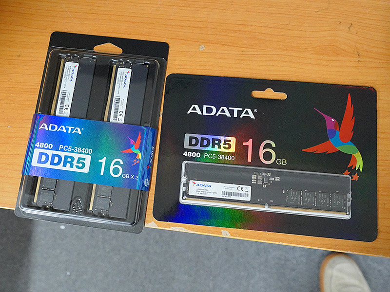 ADATAのDDR5-4800メモリが2製品、16GB×2枚組は38,800円 - AKIBA PC