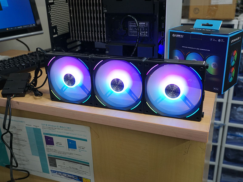Lian Liの連結ファン「UNI FAN AL120」が発売、ファン同士を繋いで一体