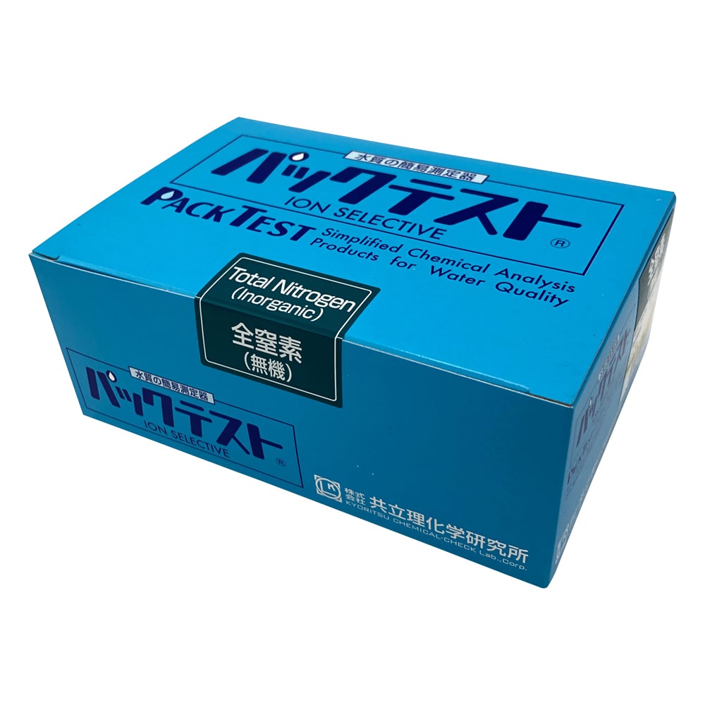 62-9881-17 パックテスト® （簡易水質検査器具） 全窒素（無機）1箱（5