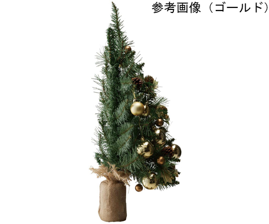 60cm壁掛けクリスマスツリーセット レッド 28-45-4-1 - as kitchen