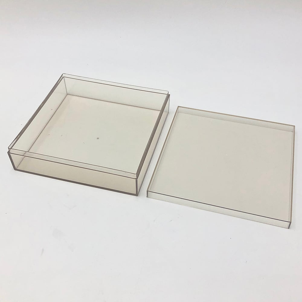 1-4630-53 ABS非帯電角型ケース 120×120×32mm 20個 17型 【AXEL】 アズワン