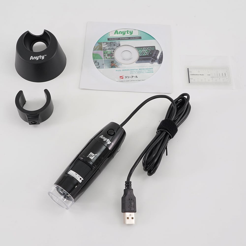 2-392-04 デジタル顕微鏡 USB（2.0）接続 450～600× 3R-MSUSB601