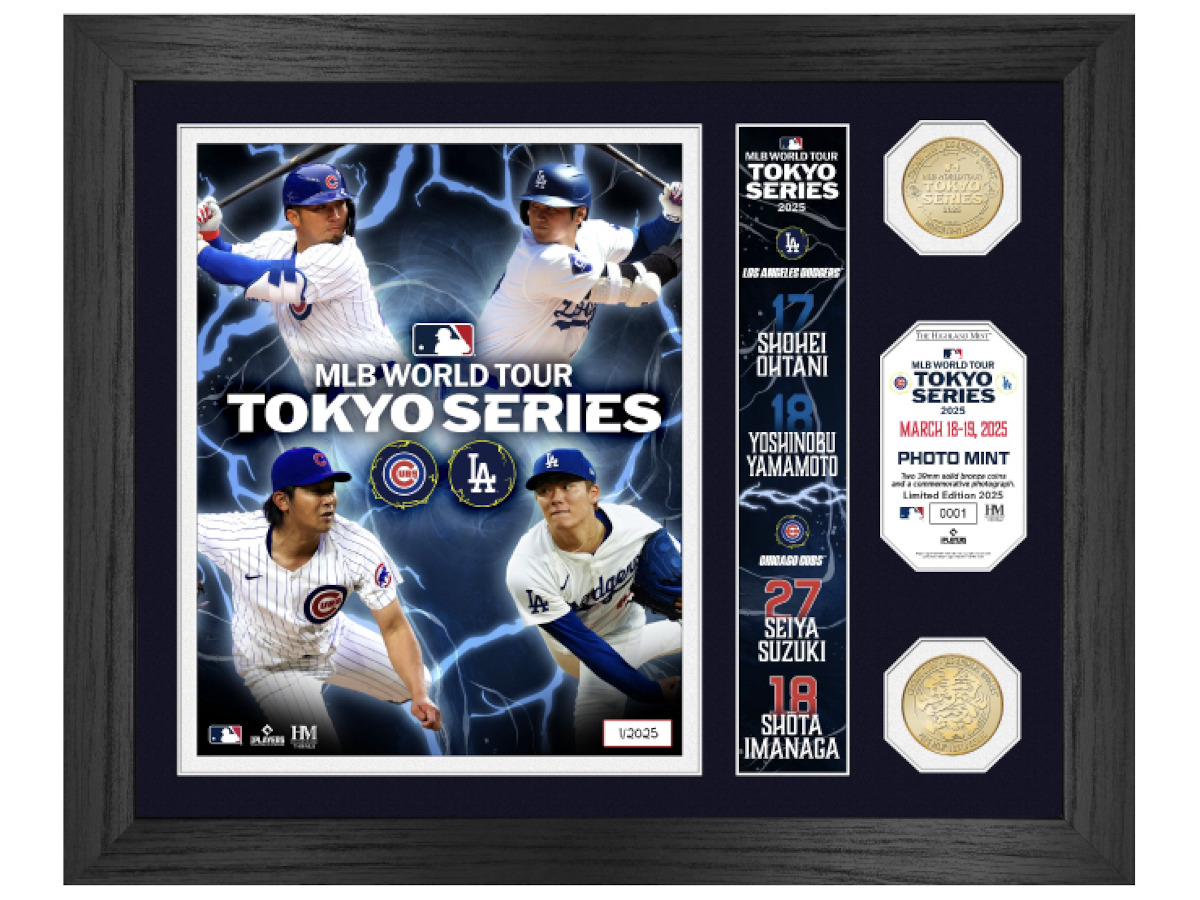 JALUX、MLB東京シリーズ2025開催記念で数量限定オリジナルグッズ販売