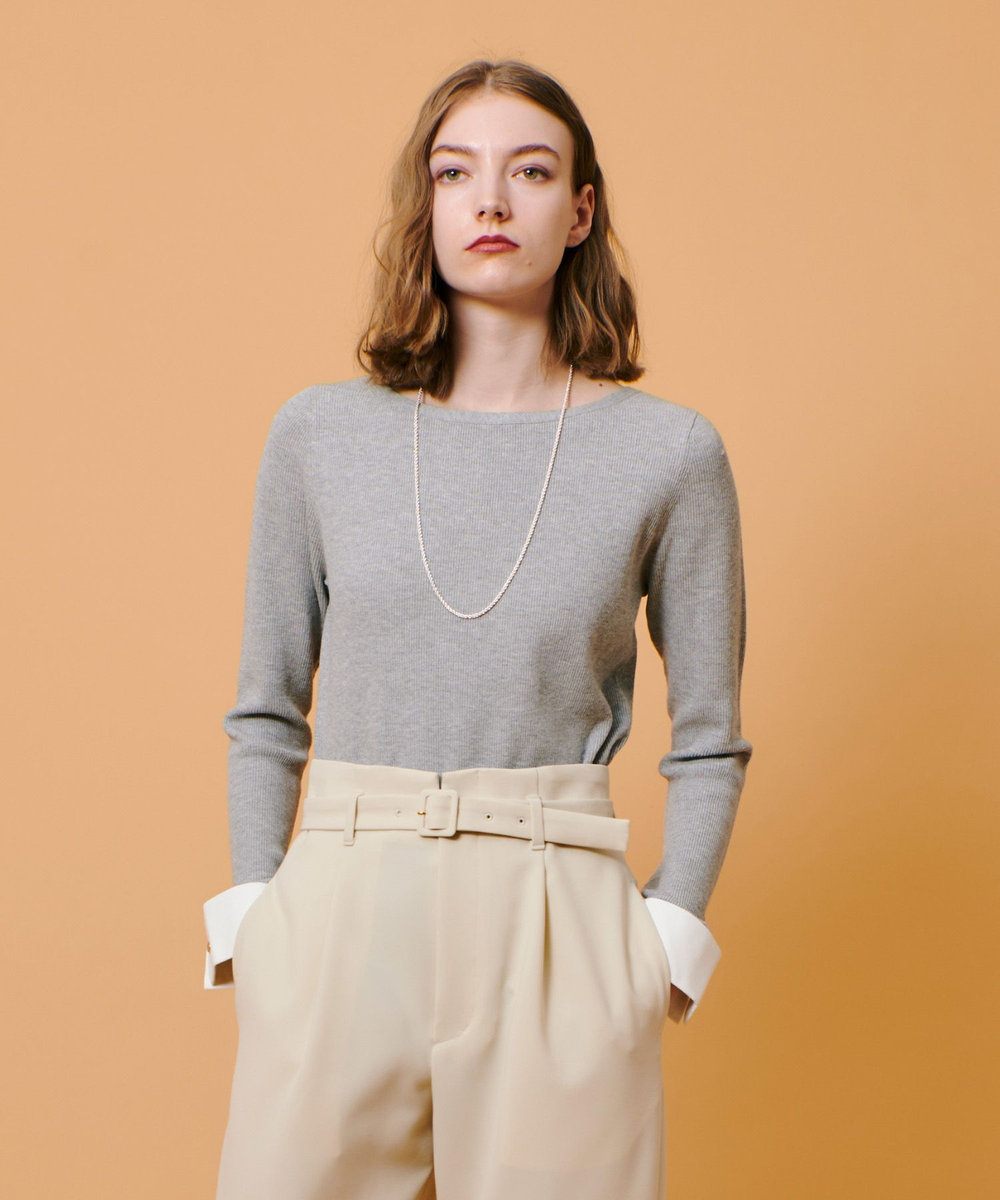 ダブルカフスコンビプルオーバー|allureville OFFICIAL SITE / ONLINE