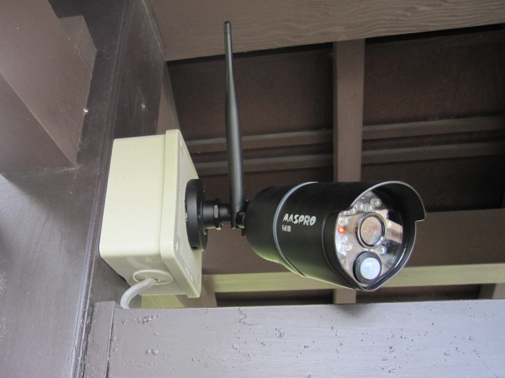 ご家庭向けワイヤレス監視カメラ：マスプロ「モニター＆ワイヤレスHD