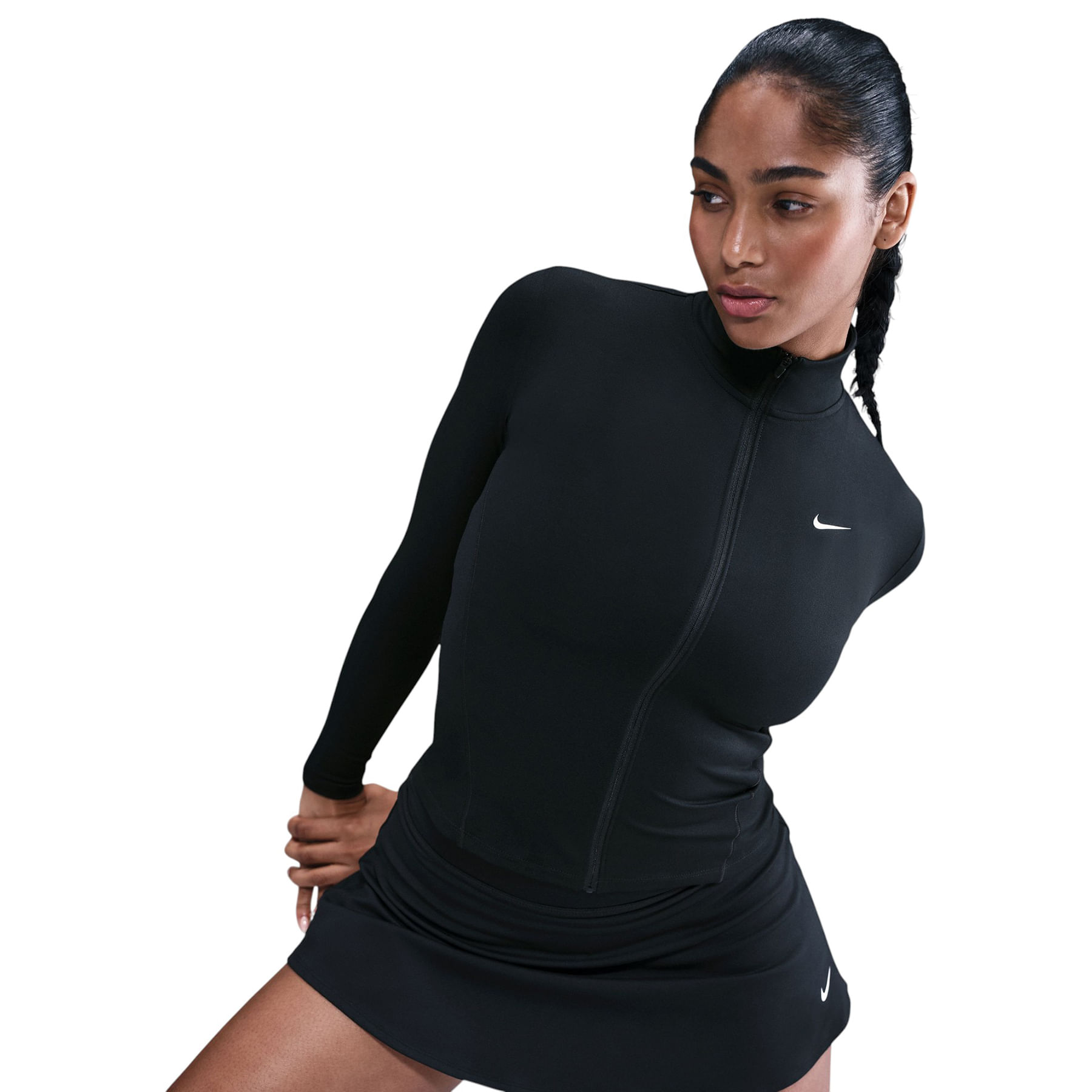 Nike One Fitted Dri-FIT Full-Zip Jacket - Women's - Als.com