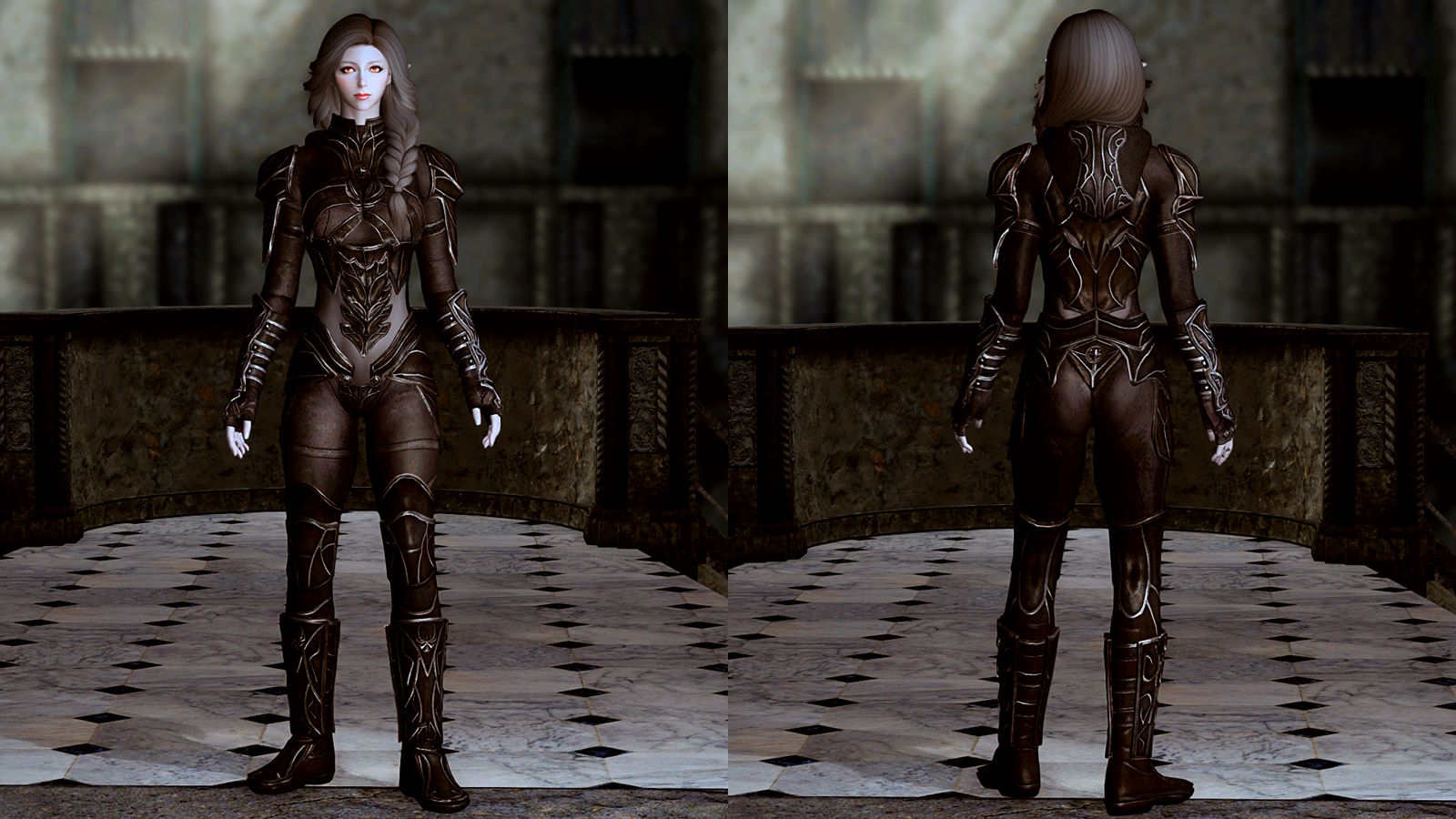 Skyrim SE / AE]： Foxy Nightingale Prime Armor - もっだーめもちょう