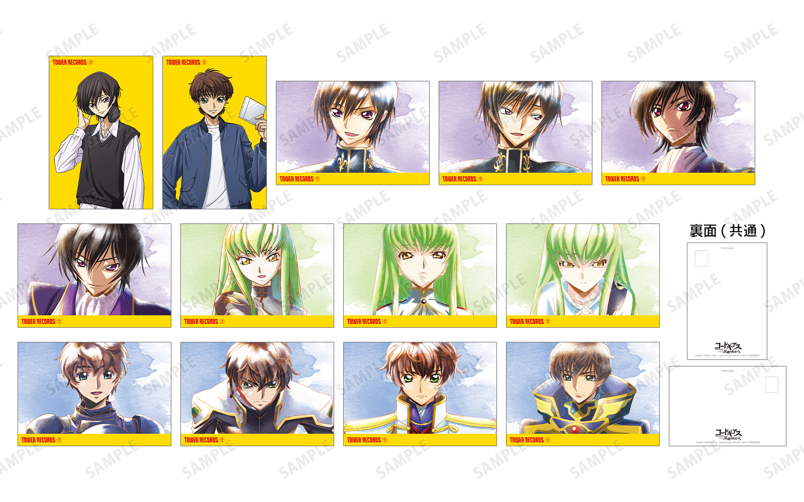 コードギアス 反逆のルルーシュ』 POP UP SHOP in TOWER RECORDS | AMNIBUS