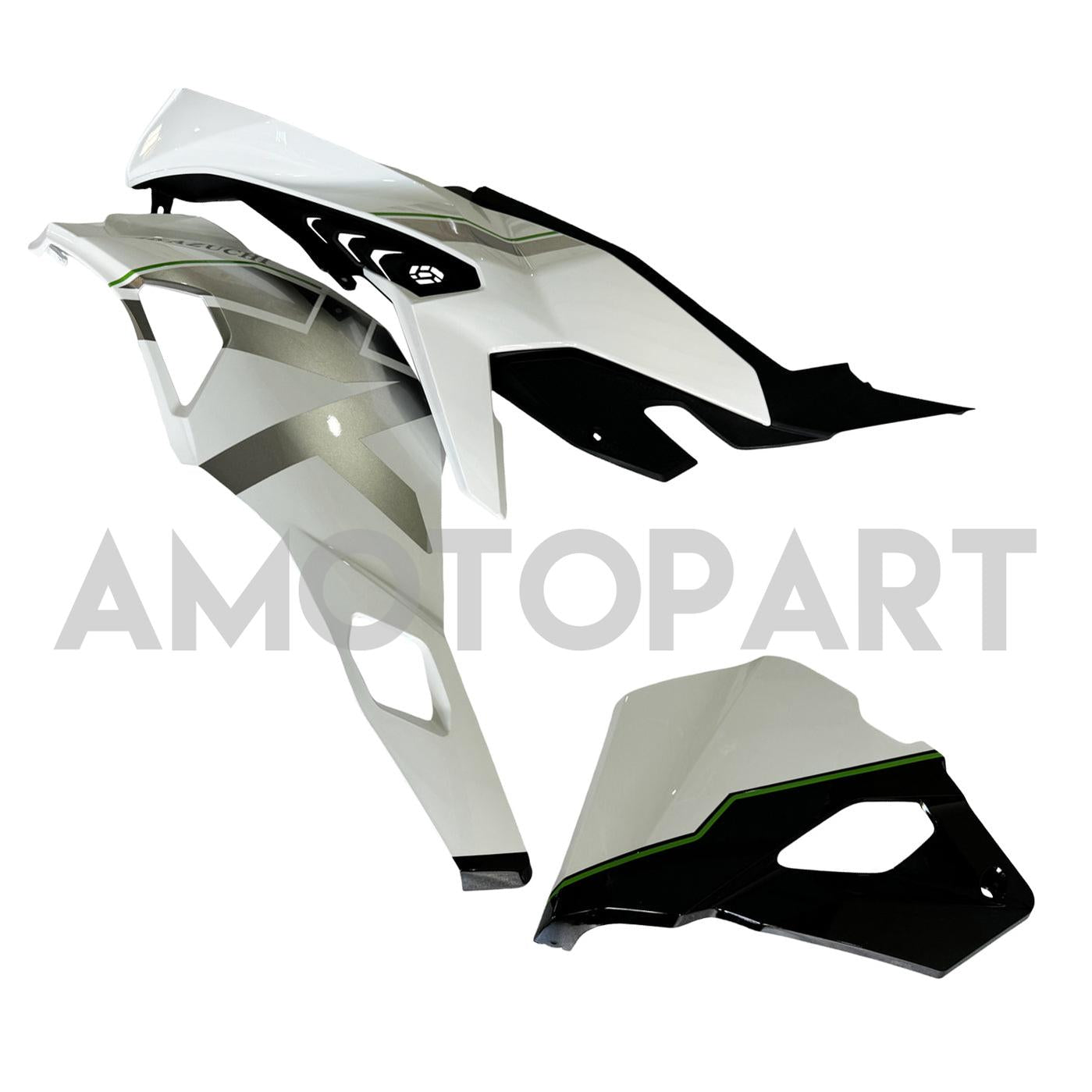 Amotopart 2019-2024 Kawasaki Ninja ZX25R ZX4R ZX4RR ホワイト