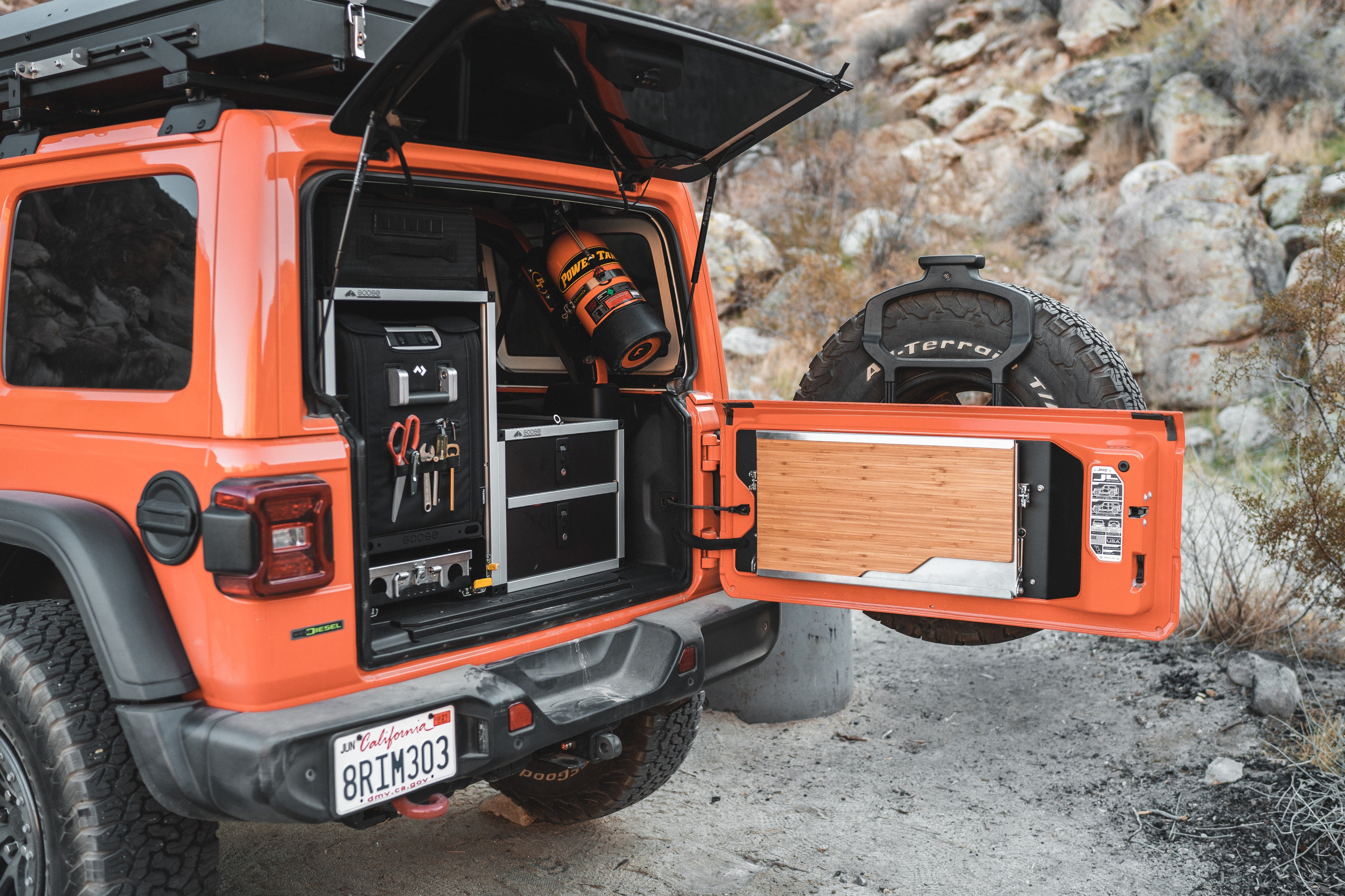 GOOSE GEAR グースギア テールゲートテーブル TAILGATE TABLE (JL