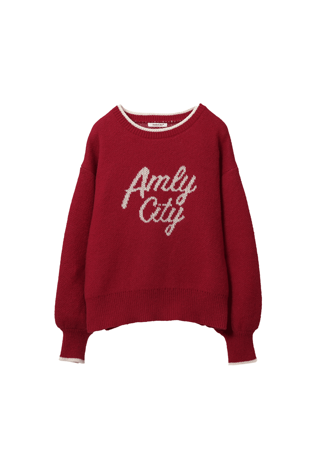 受注】バイカラーロゴニット – AmlyCity