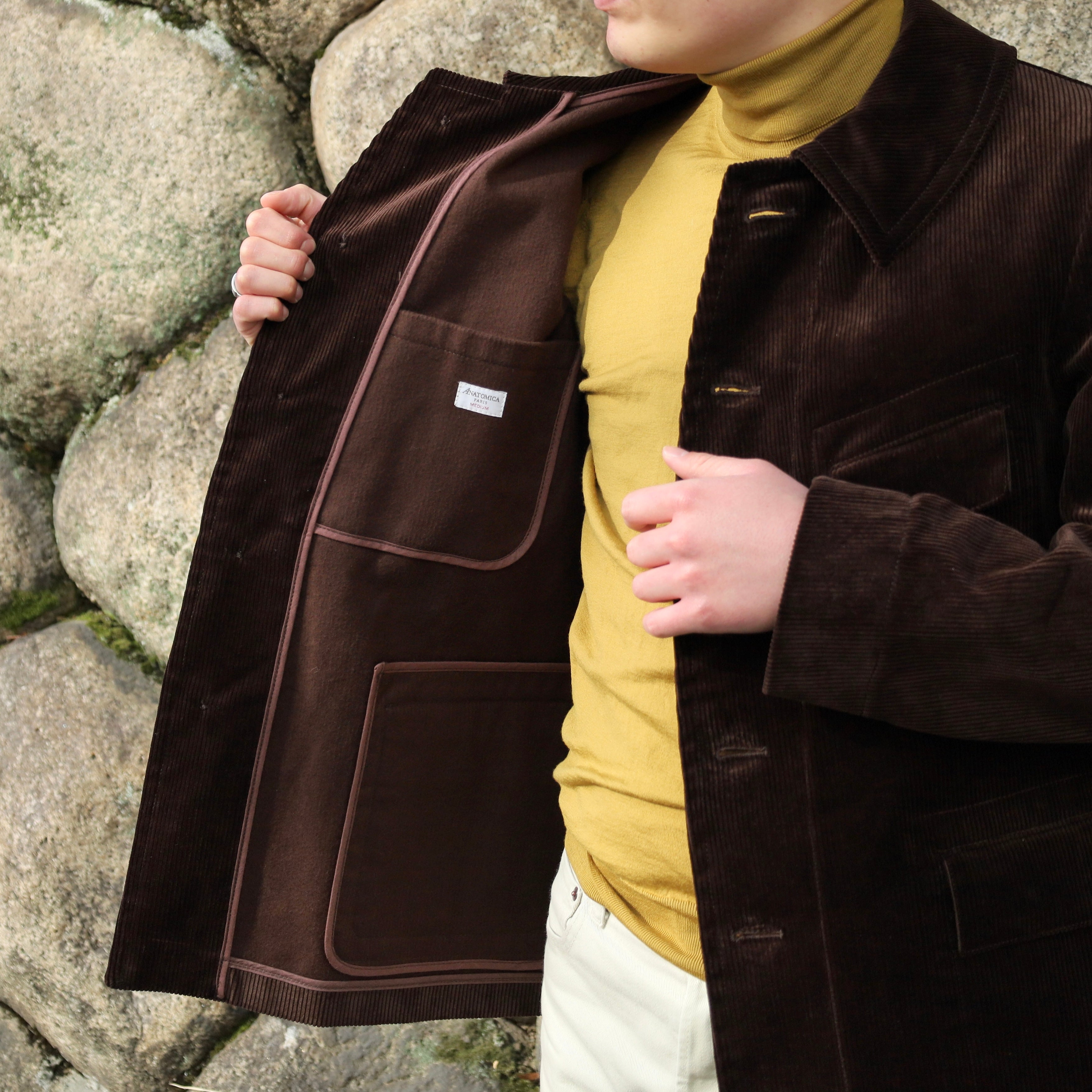 MONET ENGLISH CORDUROY BROWN – ANATOMICA NAGOYA