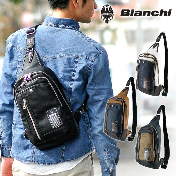 ビアンキ Bianchi ボディバッグバッグ 【TBPI】 tbpi12 10x10 1