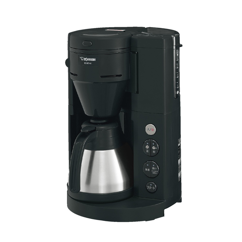 象印 ZOJIRUSHI 全自動 コーヒーメーカー 4杯 ミル 挽きたて 黒 象印