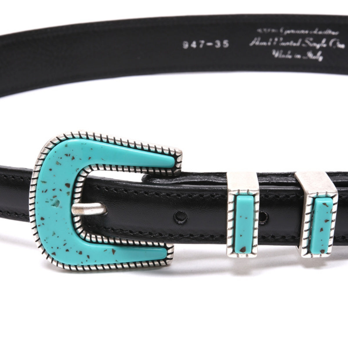 GARMENT DYED WESTERN BELT【ALBERTO LUTI】 – &INDUSTRY