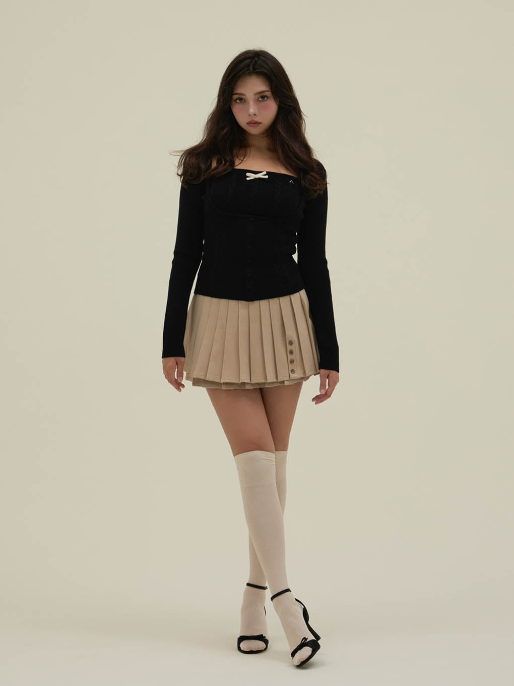 ANDMARY】Sharon ribbon tops