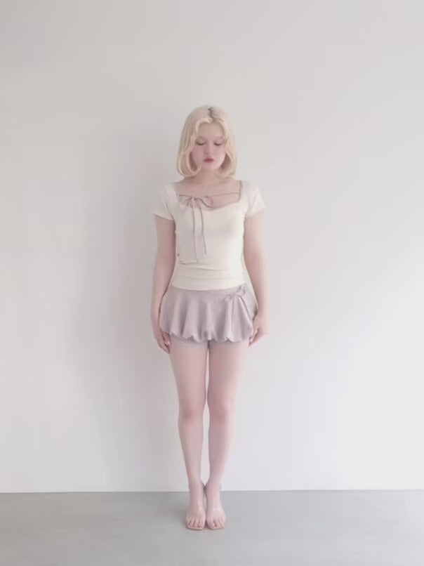 ANDMARY】Collie ribbon tops