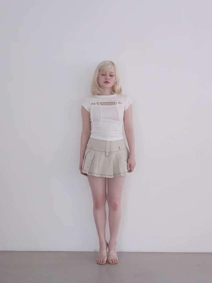 ANDMARY】Gigi ribbon tops