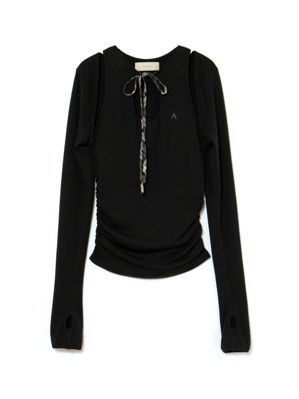 ANDMARY】Hannah check tops