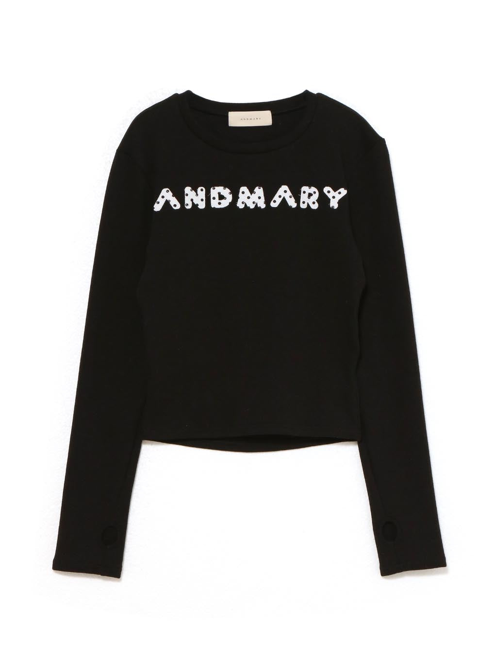 ANDMARY】Mary logo pattern tops