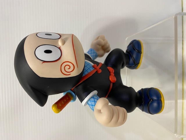 開封品☆箱付☆忍者ハットリくん☆貫蔵☆カンゾウ ソフビ人形 15