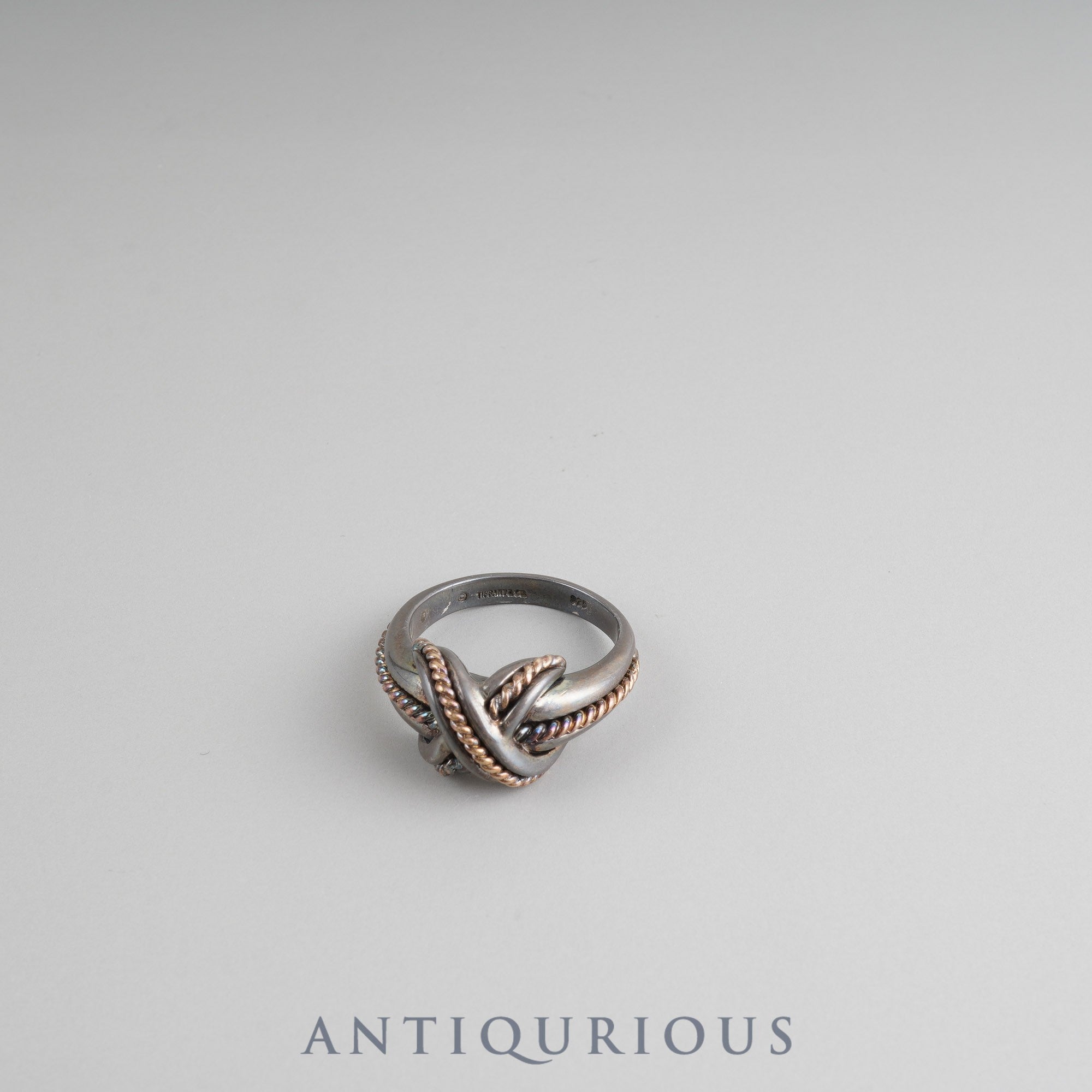 ティファニー リング シグネチャークロス SV925/750 約13号 | 東京銀座